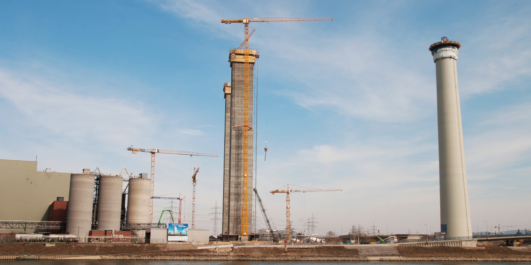 Amélioration de la construction de la cheminée et de la tour de refroidissement